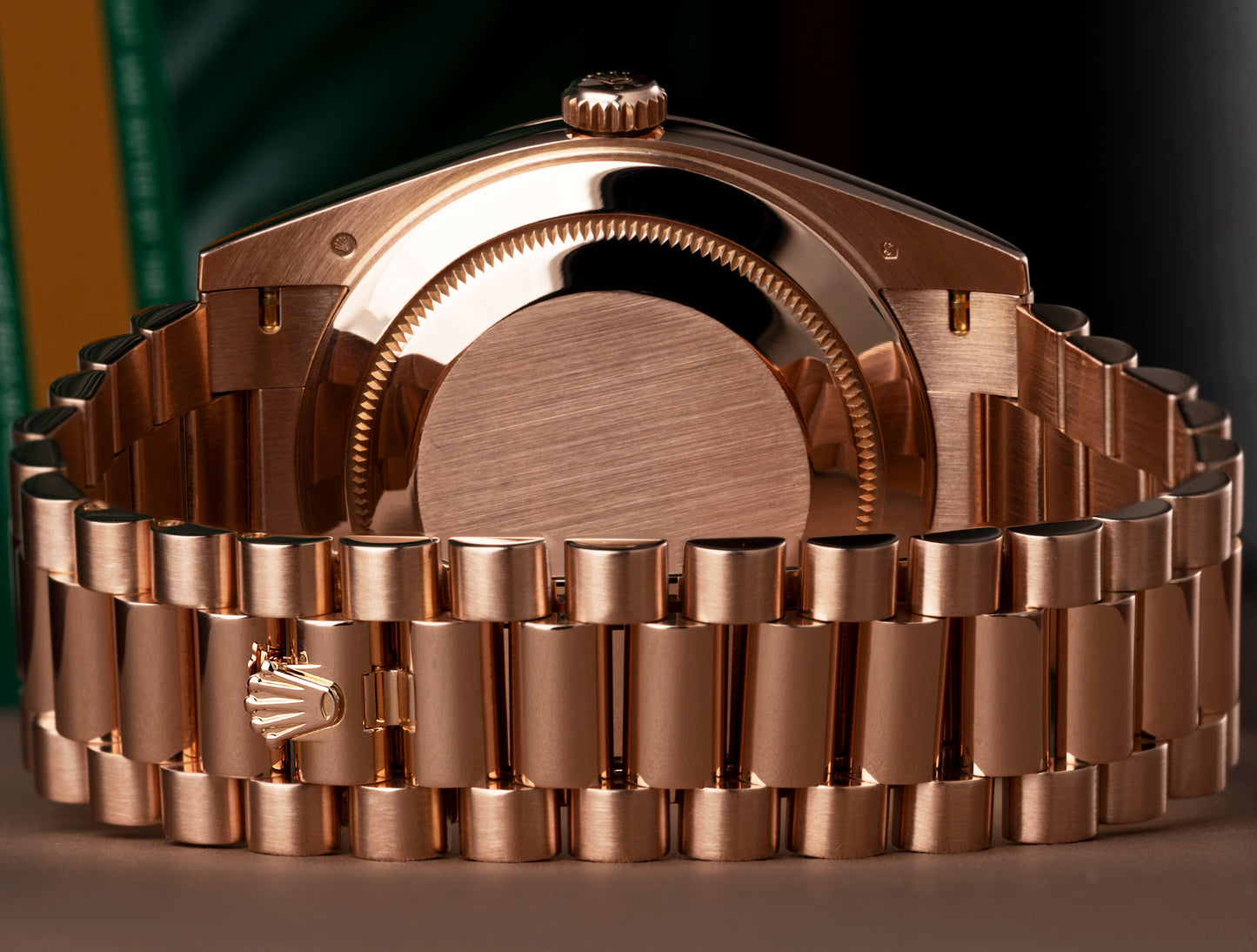 Oyster Perpetual Day-Date Brown Dial Men's Watch