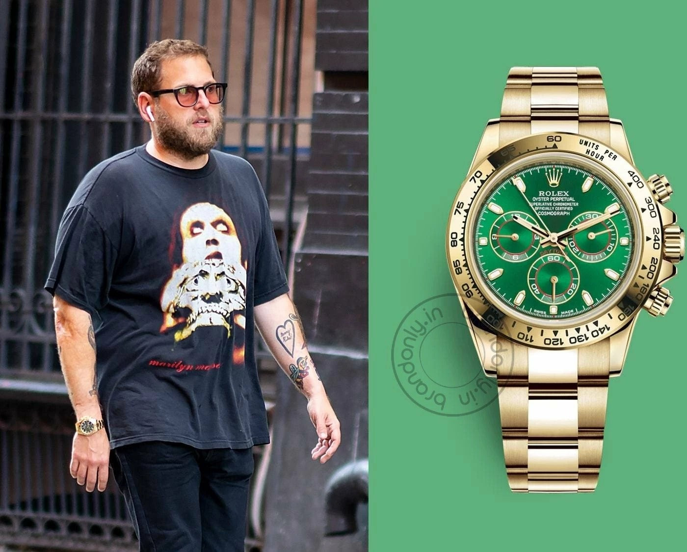 RLX Oyster Perpetual Coronagraph Daytona Green Dial Metal Men's Automatic Watch RLX-116508-AUTO