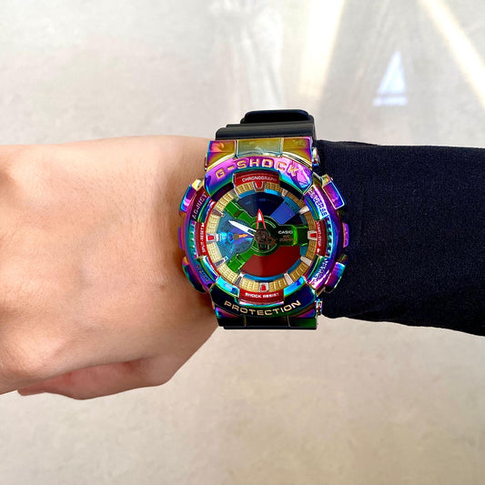 Casio G-Shock Resin Analog Digital  Multi-Color Sports Men's Watch-GS-6455