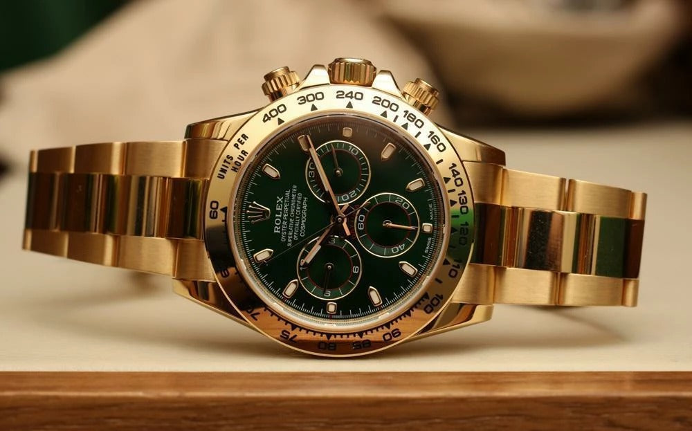 RLX Oyster Perpetual Coronagraph Daytona Green Dial Metal Men's Automatic Watch RLX-116508-AUTO