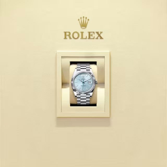 RLX Oyster Perpetual Day-Date Sky Blue Dial Men's Watch RLX-OYST-SKY BLUE