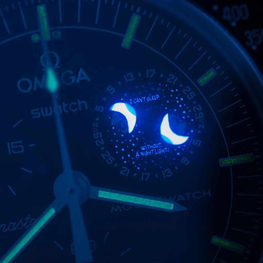 Swatch x Omega Black Dial/Black Strap Bioceramic Moonswatch Mission to Mercury OG-1030
