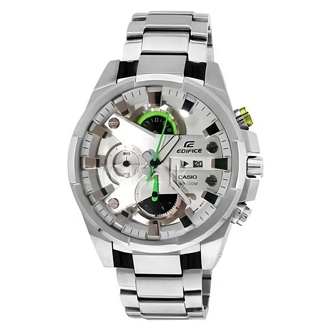 Casio edifice efr 540 silver on sale