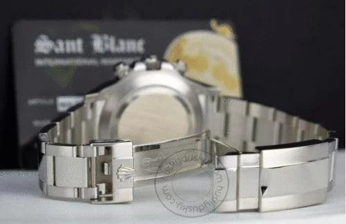 ROLEX Chronograph Daytona Silver Blue Metal Men's Watch for Man RLX-BLUE-DIAL-AUTO