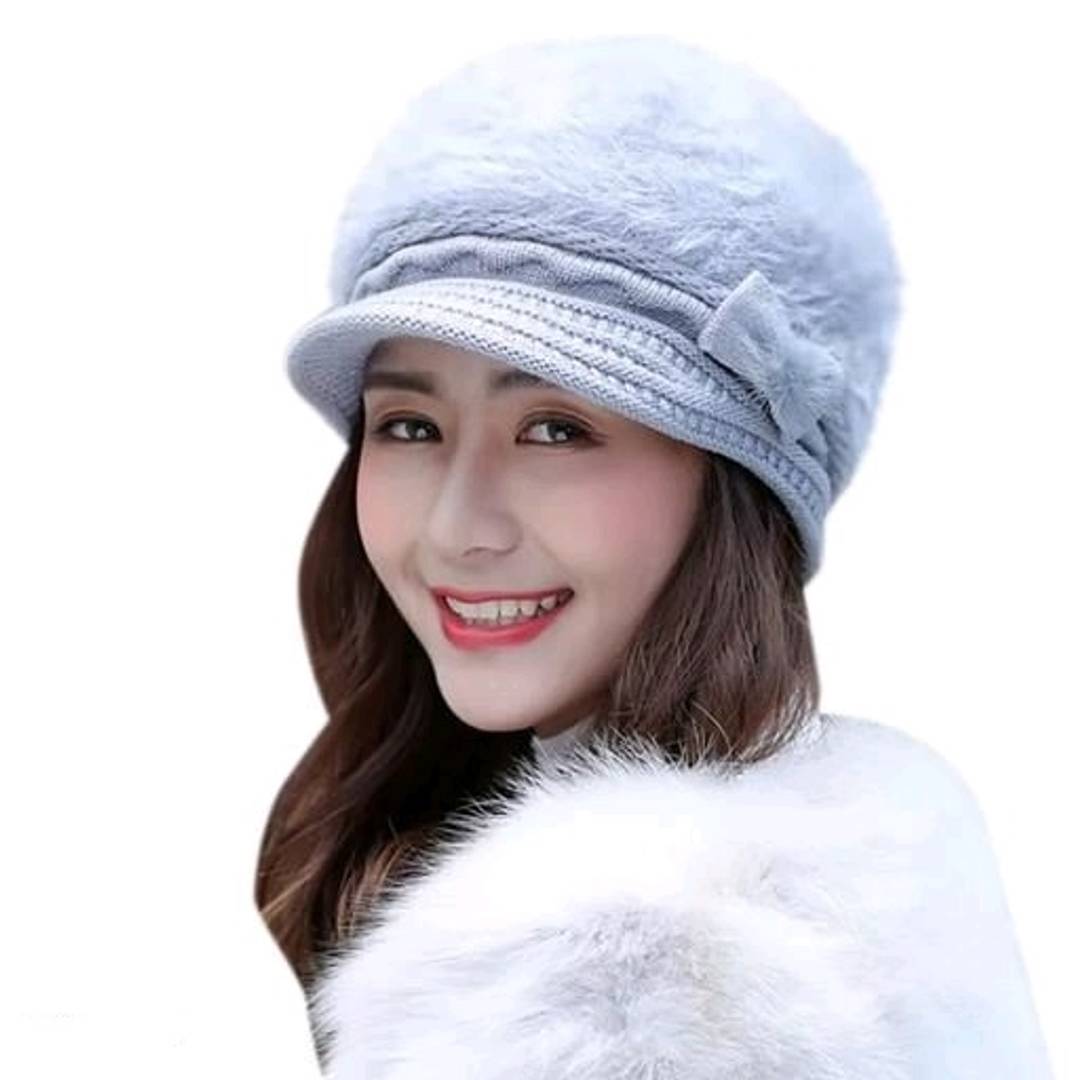 Fashionable Winter Fur Caps For Women and Girls