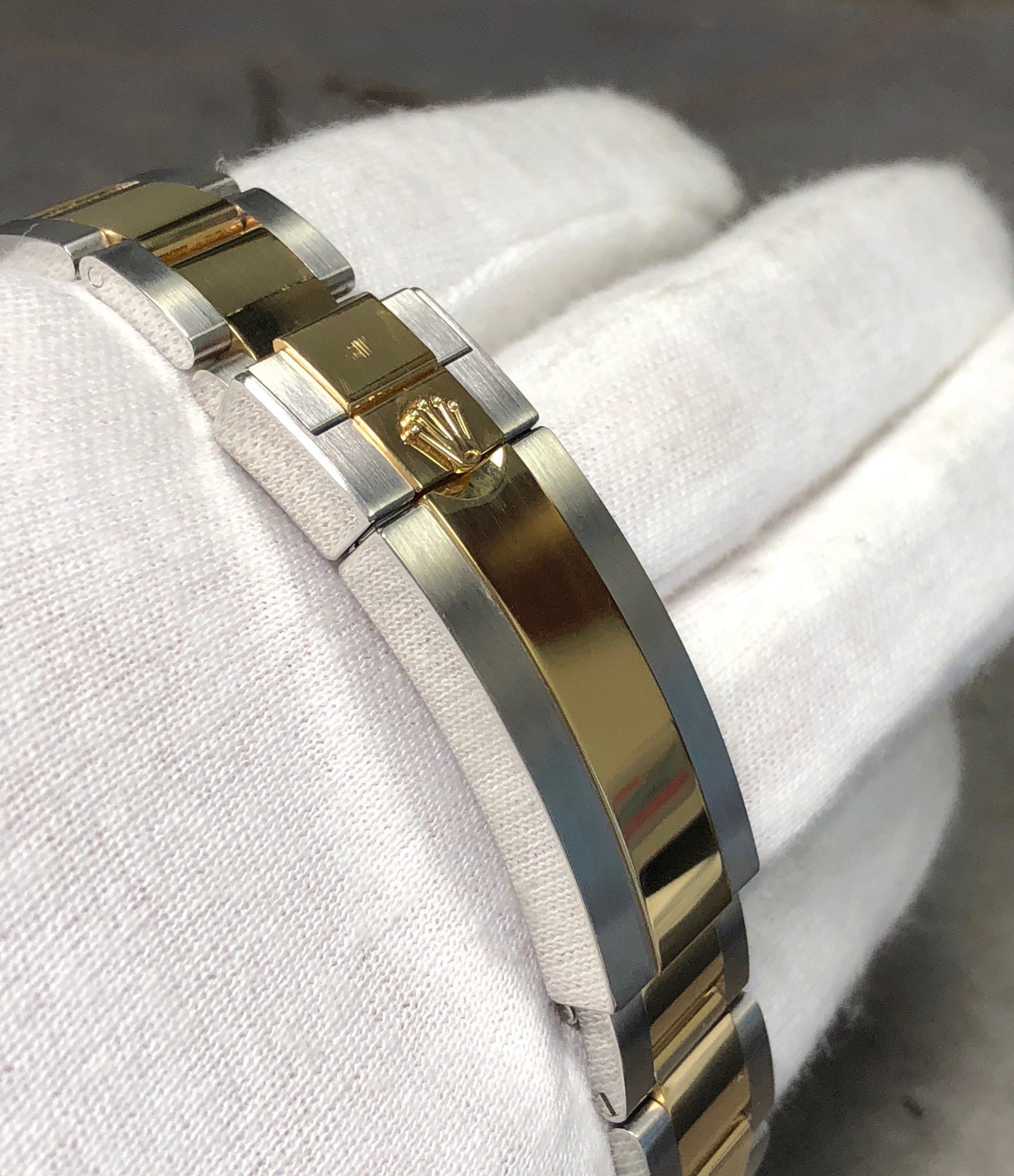 RLX Watches Submariner Automatic Silver Gold Blue Dial Metal Men's Watch for Man RLX-BLUE-SG Dual Tone