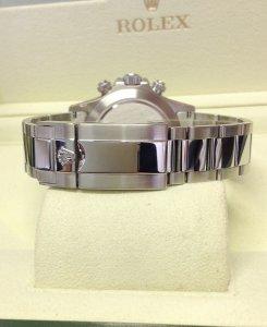 Chronograph Automatic Silver Strap Men's Watch RLX-SILV-003 White Dial