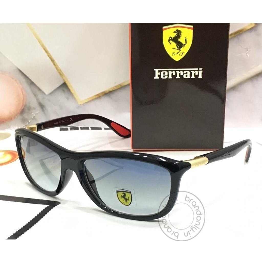 Latest Design Transparent Blue Color Glass Men's Women's For Man Woman or Girl FRR-284 Black Frame Sunglass
