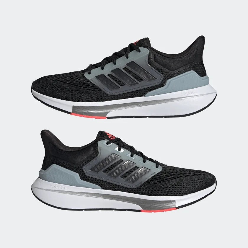 Adidas Performance Equipment 21 Run Sports Shoes Black/Carbon/Magic Grey Shoes For Men And Women GZ0604