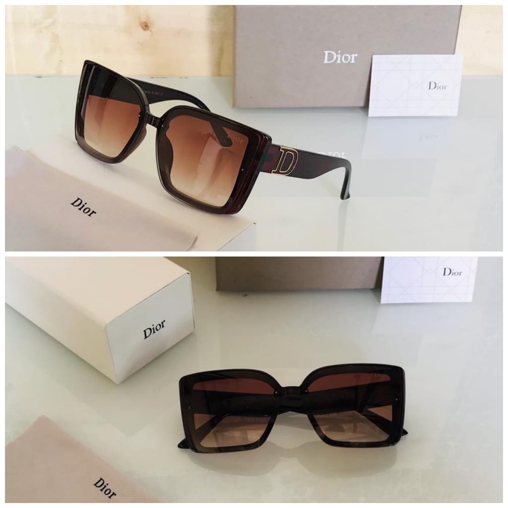 Brown Color lens With Brown firm Sunglass for Man Woman's or Girl DR-BROWN Brown Stick Frame Gift Sunglass
