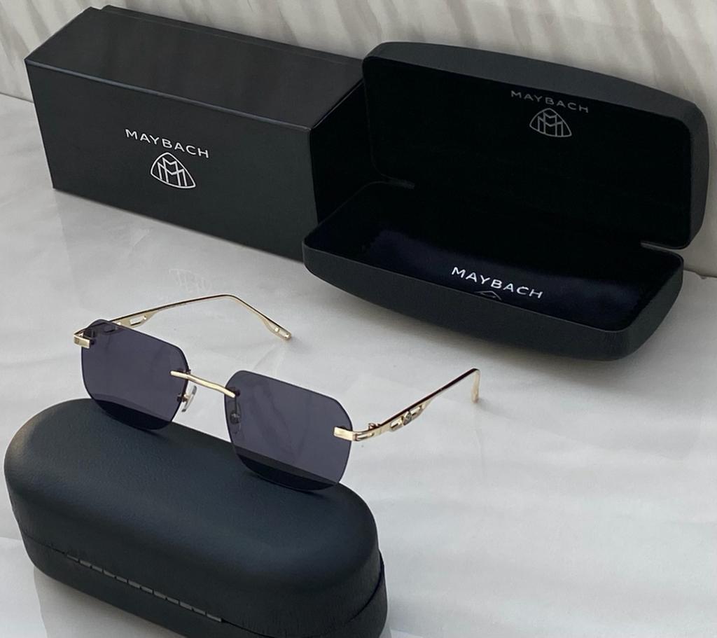 Stylish Black Frame Golden Stick Sunglass For Men's New Trending Stylish Sunglass MB-3874