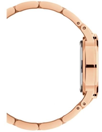 Daniel Wellington Analog Stainless Steel Strap Black Color Dial Watch With Rose Gold Case And Strap For Women's Watch DW-1202 Dial - Best Watch for Casual Use