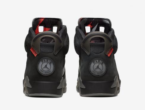 Air Jordan 6 PSG Iron Grey Infrared 23 Black Shoes For Man ck1229-001