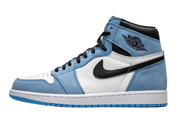 Nike Air Jordan 1 Retro High White University Blue Black Shoes For Man Hopknock