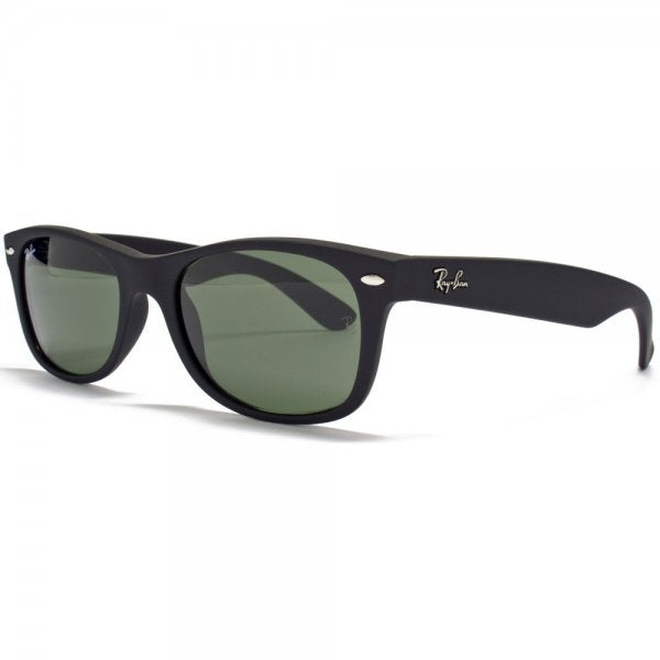 Green Color Glass Matte Black Frame Men Women Sunglass For Man Woman or Girl RB-2132 Gift Sunglass