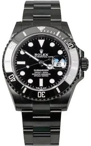 Rolex Submariner Date Full Black 126610LN Black PVD Watch Gift Top Quality RLX-126610-LN