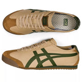 Onitsuka Tiger MEXICO Beige Grass Green Sneakers Casual Shoes For Man And Boys 1183C102-250