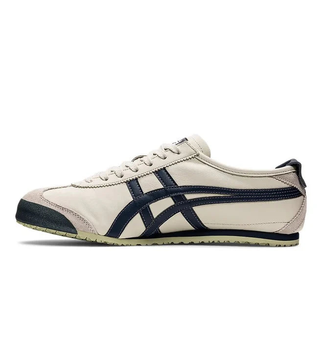 Onitsuka Tiger Mexico 66 Slip-On Cream ANd Black 1183b391-200 Athletic Shoes For Men's Or Boys