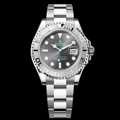 RLX Yacht-Master 40 Oystersteel & Platinum Full set Perpetual Chronagraph Daytona Metal Men's Automatic Watch RLX-116509