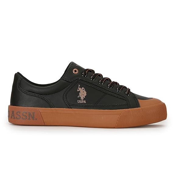 U.S. Polo Assn. Black Shoes For Man