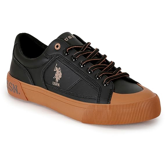 U.S. Polo Assn. Black Shoes For Man