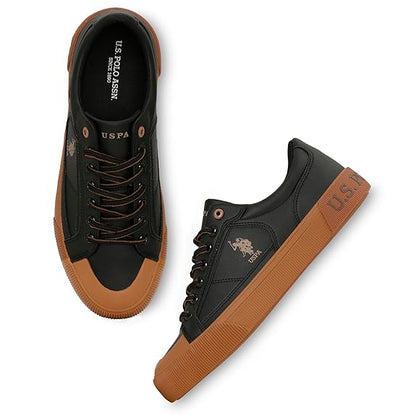 U.S. Polo Assn. Black Shoes For Man