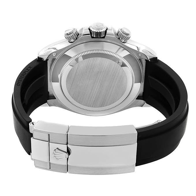 Cosmograph Silver Color Dial Ring Bezel Daytona Chronograph Quartz Chronometer Men's Watch - RLX-1165