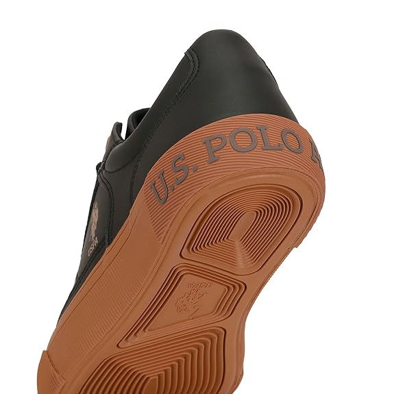 U.S. Polo Assn. Black Shoes For Man
