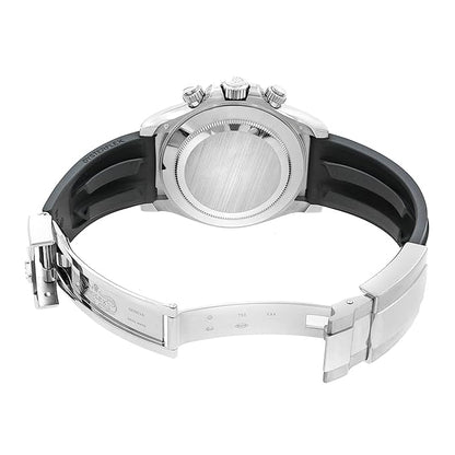 Cosmograph Silver Color Dial Ring Bezel Daytona Chronograph Quartz Chronometer Men's Watch - RLX-1165