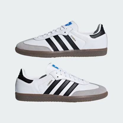 Adidas Samba Cloud White Core Black Shoes For Men And Women B75806