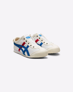 Onitsuka Tiger MEXICO White Blue Red 66 Slip-On Sneakers Casual Shoes For Man And Boys MEX0143