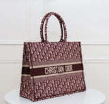 Women Fashion Western Style Tote Elegant One Burgundy Printed In Stylist Color With Brand Dust Cover And For Women's Or Girls Bag - Best Casual Use Bag DR-CH-9090