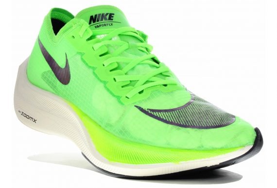 Nike Men's Zoomx Vaporfly Next Green Color Running Shoes For Men And Boys CD4773