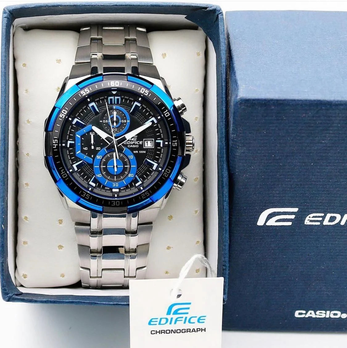 Casio Edifice Chronograph Multi Color Dial Men's Watch EFR 539D 1A2VUDF