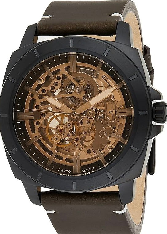 Fossil Machine Automatic Skeleton Dial Men's Watch for Men Formal Casual FS-05014