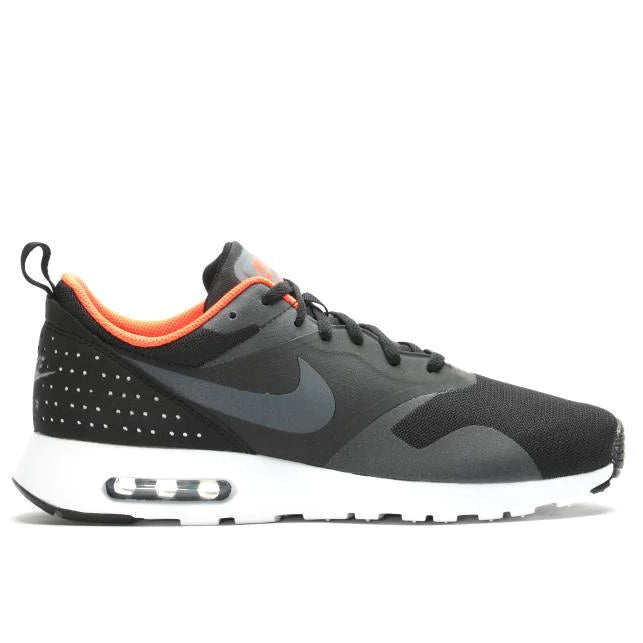 Nike Air Max Tavas Black Dark Grey/ Crimson Shoes For Man And Women 705149-008