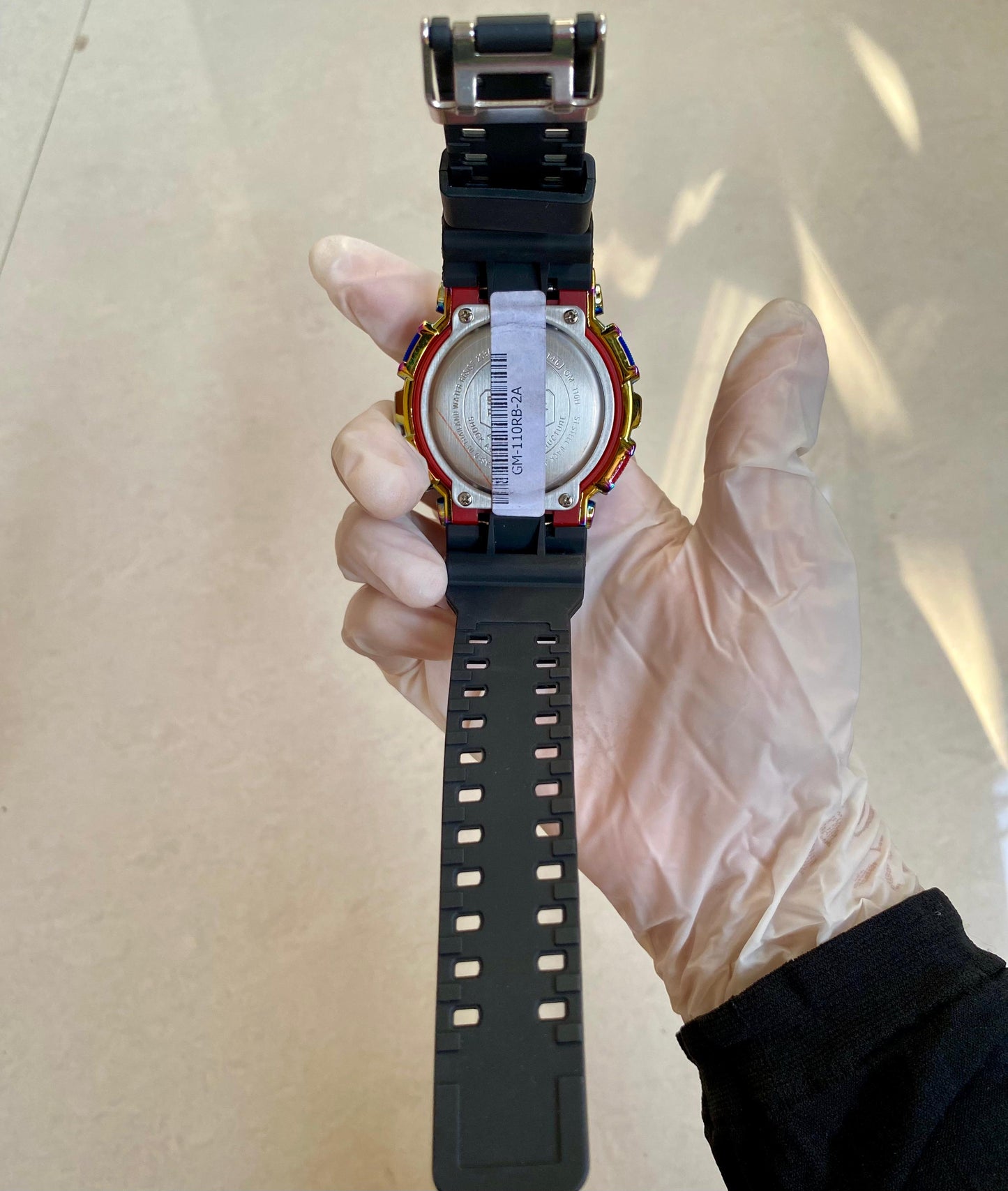 Casio G-Shock Resin Analog Digital  Multi-Color Sports Men's Watch-GS-6455