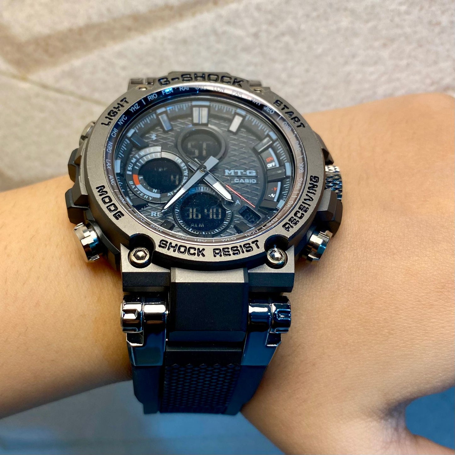 Casio G-Shock Analog-Digital Black Dial Men's Watch - GA-110LN-2