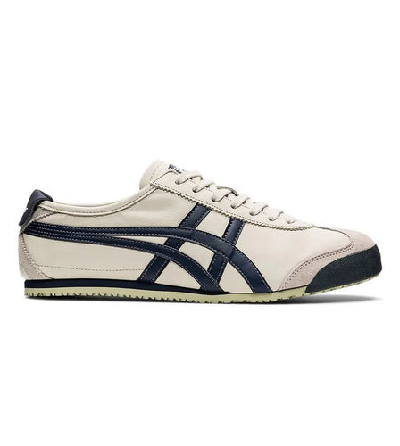 Onitsuka Tiger Mexico 66 Slip-On Cream ANd Black 1183b391-200 Athletic Shoes For Men's Or Boys