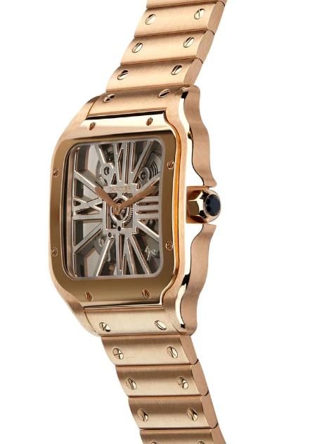 Cartier Rose-Gold Men's Watch For Man Rose-Gold Strap Crtr-Variants Best Gift For Man - CRTR-MTL-ROSEGOLD