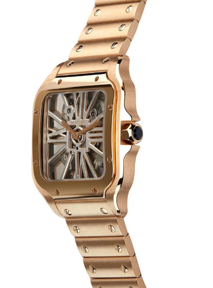 Cartier Rose-Gold Men's Watch For Man Rose-Gold Strap Crtr-Variants Best Gift For Man - CRTR-MTL-ROSEGOLD