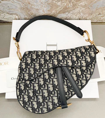 Dior Black New Leather Bag Stylist Daily Use Hand-Bag DR-4452-WBG