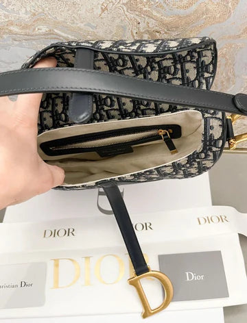 Dior Black New Leather Bag Stylist Daily Use Hand-Bag DR-4452-WBG