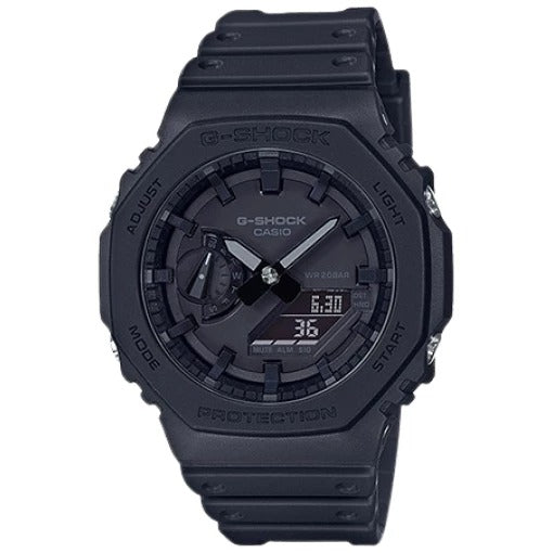 G-Shock Analog Digital Black Color Belt Men’s Watch For Man With Black Dial Gift Watch GA2100-1A1