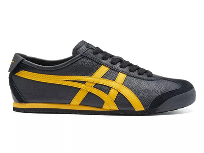 Onitsuka Tiger MEXICO Black Yellow 66 Slip-On Sneakers Casual Shoes For Man And Boys 1183A201-003