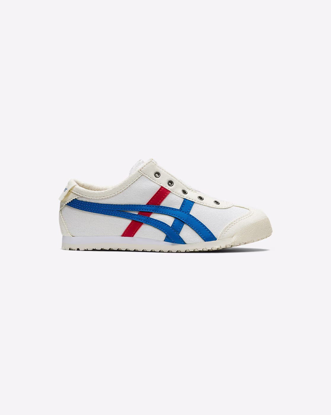 Onitsuka Tiger MEXICO White Blue Red 66 Slip-On Sneakers Casual Shoes For Man And Boys MEX0143