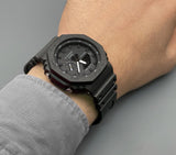 G-Shock Analog Digital Black Color Belt Men’s Watch For Man With Black Dial Gift Watch GA2100-1A1