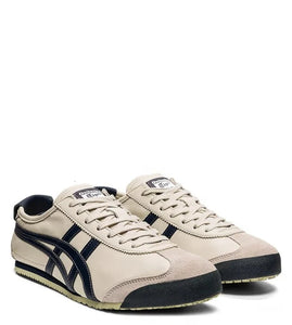 Onitsuka Tiger Mexico 66 Slip-On Cream ANd Black 1183b391-200 Athletic Shoes For Men's Or Boys