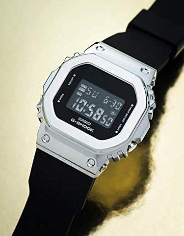 G-Shock Analog-Digital Full with Black & Silver Digital Dial Resin Black Strap Watch Unisex Fancy look premium quality GX-57