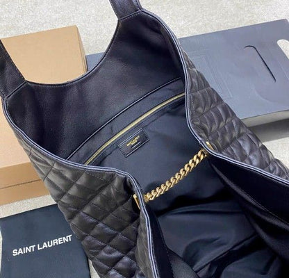 YSL Shoulder Bag Black Stylist Daily Use Hand-Bag YSL-4439-WBG